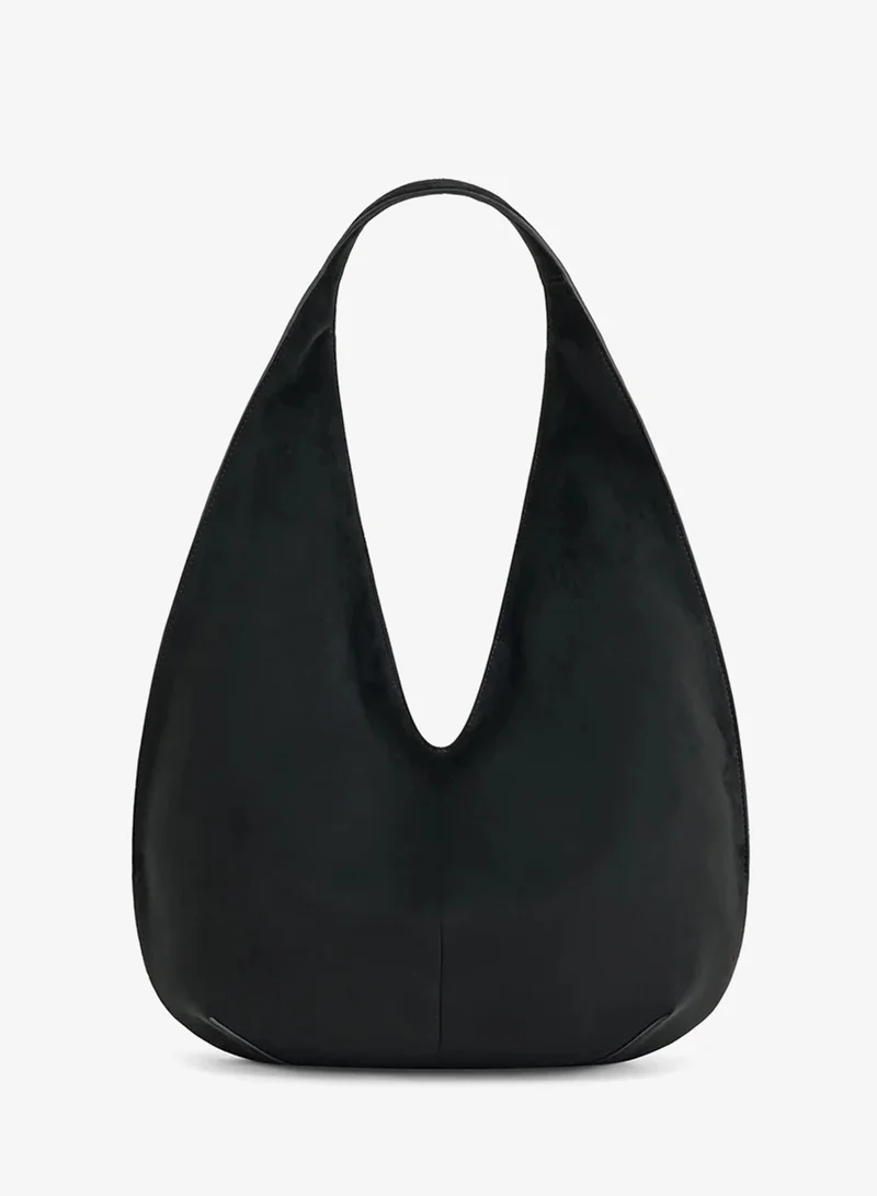 جي دبليو بي حقيبة هوبو من جلد سويدي صناعي دارا